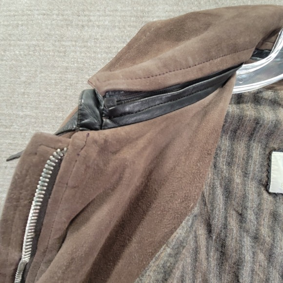 Brioni Bergdorf Goodman Italian Suede Leather Safari Jacket Men EU52/US42 Luxury - Picture 16 of 16